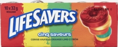 LIFESAVERS FIVE FLAV.32g ROLL 20/bx 15ct