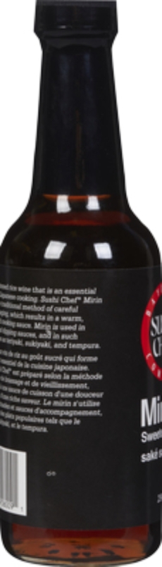 SUSHI CHEF MIRIN-JAPONAIS TRADITIONNEL SAKE SUCRE