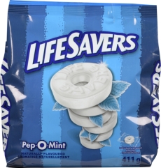 LIFE SAVERS PEP O MINT SUP  411.1 g CSE DE 4