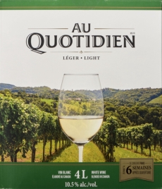 VIN BLANC CANADA AU QUOTIDIEN