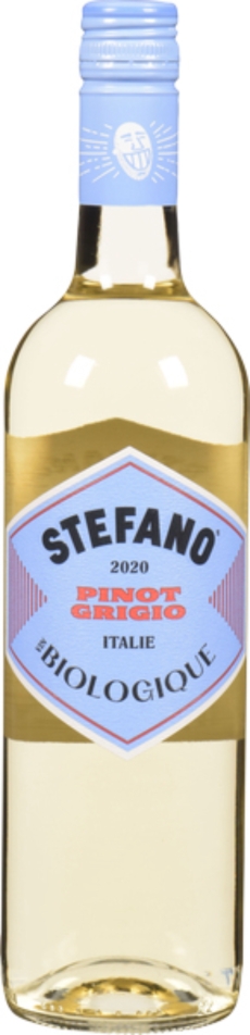 VIN BLANC BIOLOG.PINOT GRIGIO ITALIE STEFANO