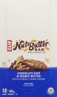 CLIF NUTBTRBR CHOCHIP PB 50G 12