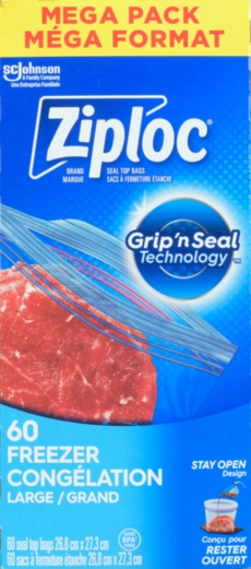 BAG FREEZEZ LARGE GRIP N SEAL