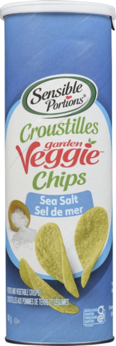 Sensible Portions Croustilles Garden Veggie Croustilles aux Pommes de Terre et Légumes Sel de Mer 141 g