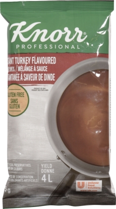 Mélange instantané de sauce pour dinde Knorr Professional, 475 g -- 6 par boîte