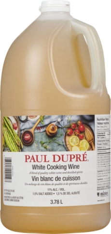 PAUL DUPRE VIN DE CUISINE BLANC À 11 %