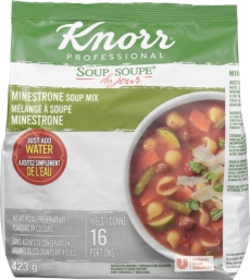 Knorr Professional Soupe du Jour Mélange à Soupe Minestrone 423 g