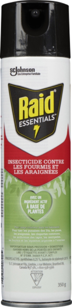 RAID® ESSENTIALS® ANT & SPIDER BUG KILLER