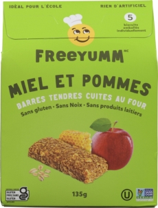 Honey Apple Oat Bars