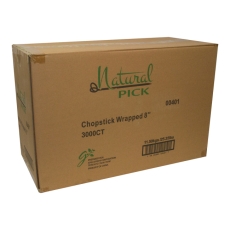 Chopsticks Wrapped - 8"