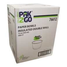 H&C-Soup Bowl  Double Wall 12 oz
