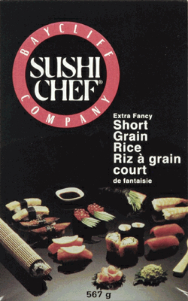Sushi Chef Extra Fancy Short Grain Rice, 567 G -- 6 Per Case