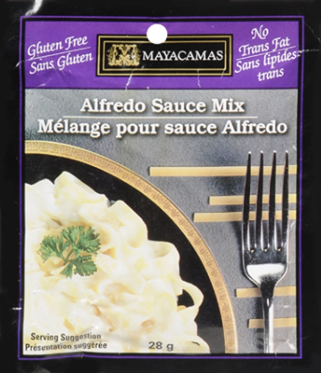 Mayacamas Alfredo Pasta Sauce Mix, 28 G -- 12 Per Case