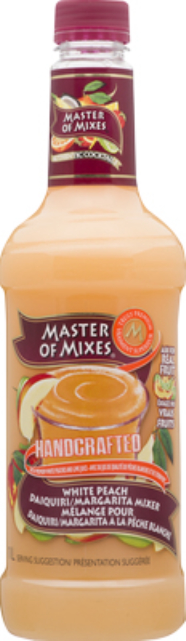 Master Of Mixes White Peach Daiquiri Margarita Mixer, 1 L -- 6 Per Case
