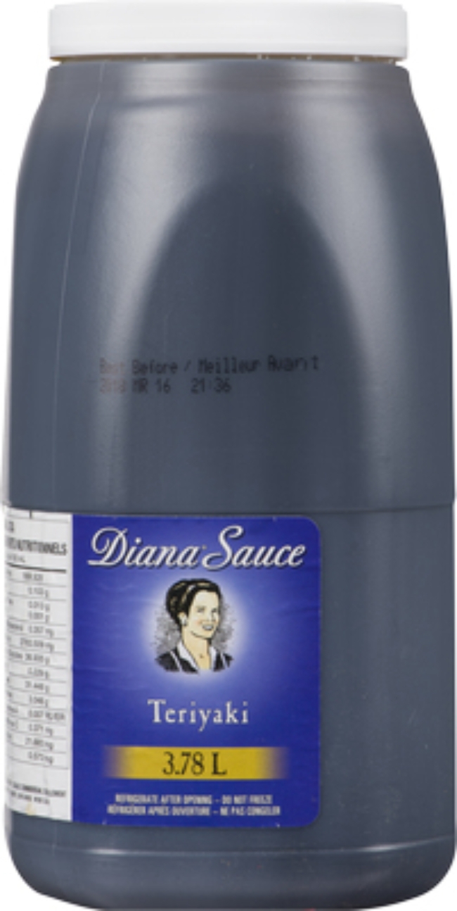 Diana Teriyaki Sauce, 3.78 L -- 2 Per Case