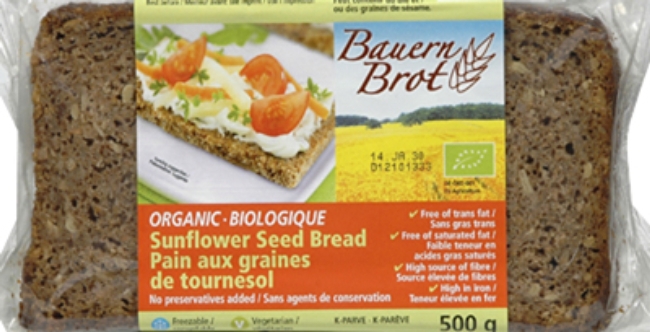 Organic Sunflower Seed Bread Germany