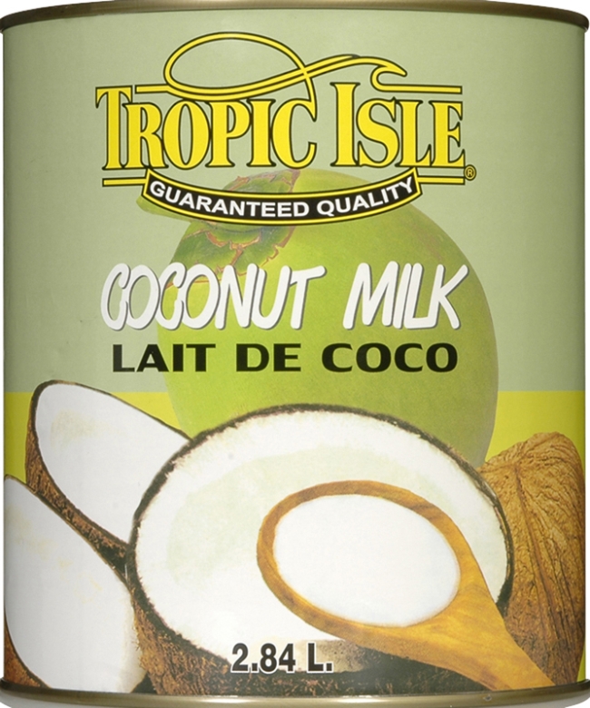 TROPIC ISLE COCONUT MILK 17-19% 2.84L