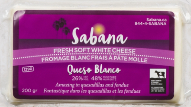 SABANA QUESO BLANCO - FRESH SOFT WHITE  CHEESE