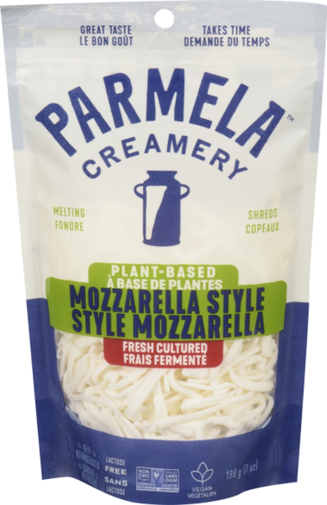 Plant Based Mozzarella Style Cheese Shreds