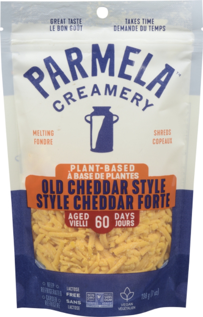 Plant Based Cheddar Style Cheese Shreds