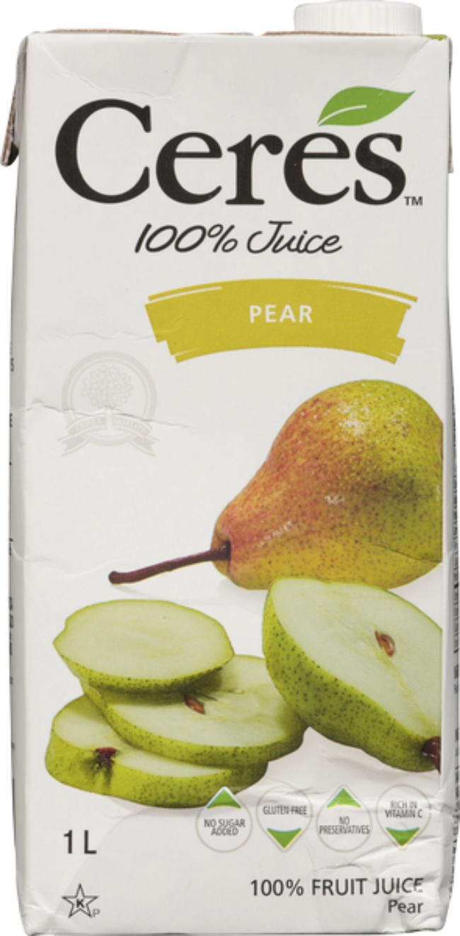 Ceres Pear Juice, 1 L -- 12 Per Case