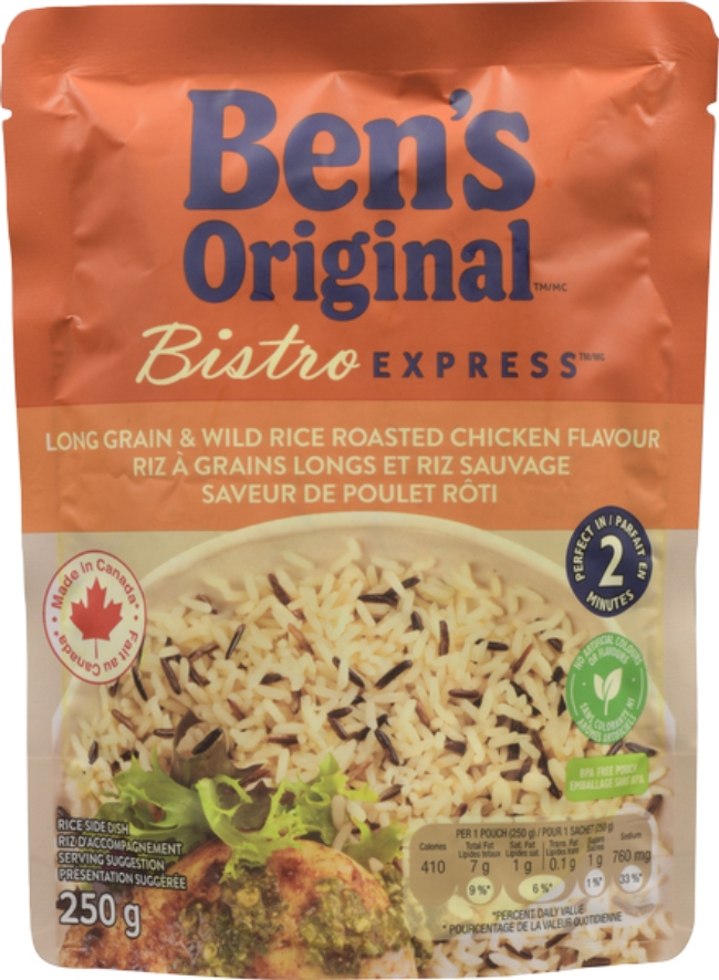 Bistro Express Long Grain and Wild Chicken Flavored Rice