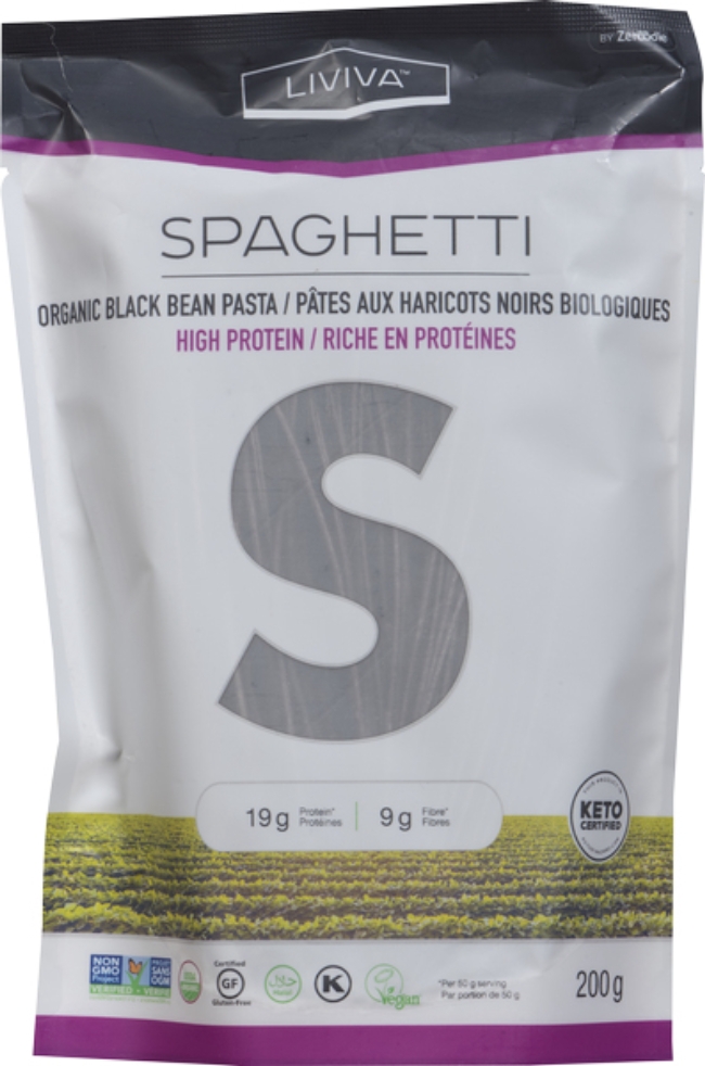 Organic Black Bean Spaghetti Pasta