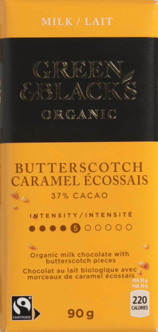 Milk Chocolate with Butterscotch