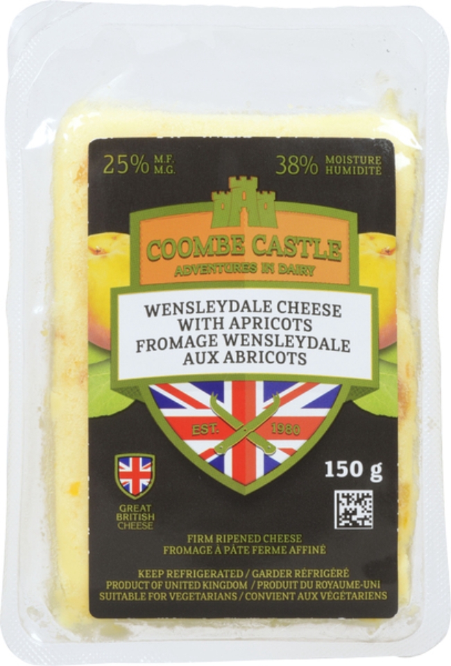 Wensleydale Cheese with Apricots