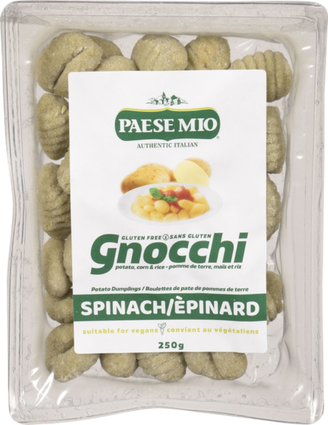 Gluten Free Spinach Gnocchi