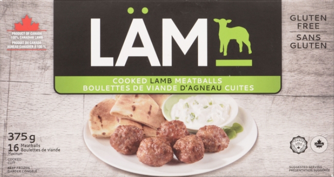 Cooked Lamb Meatballs