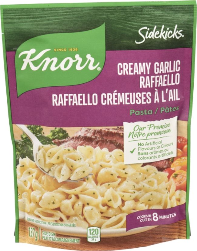 Sidekicks Raffaelo/Cream/Garlic Pasta