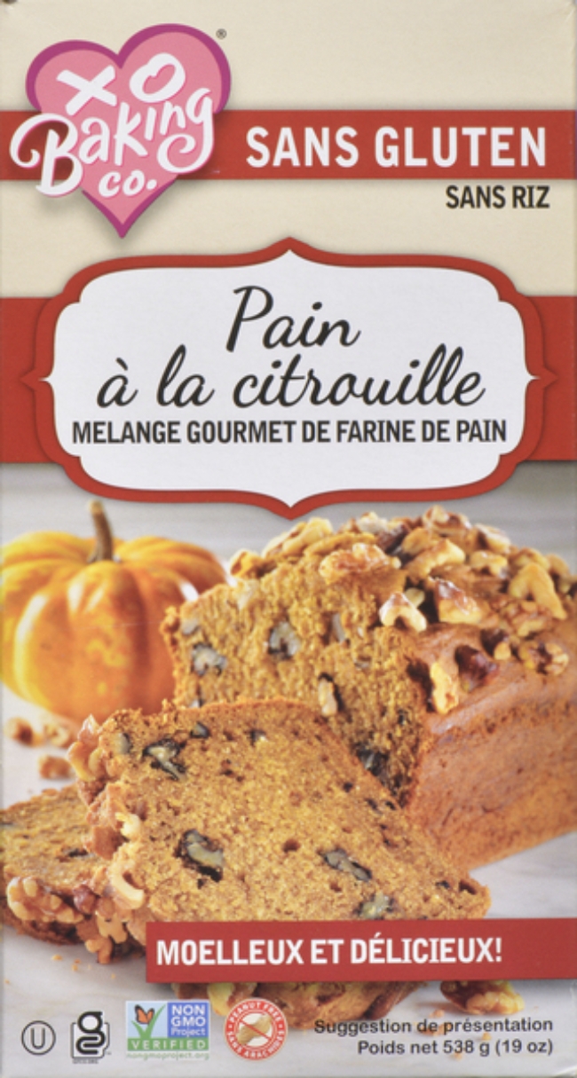 Gluten Free Pumpkin Bread Mix