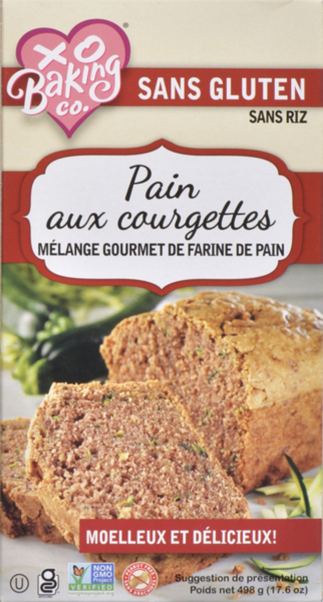 Gluten Free Zucchini Bread Mix