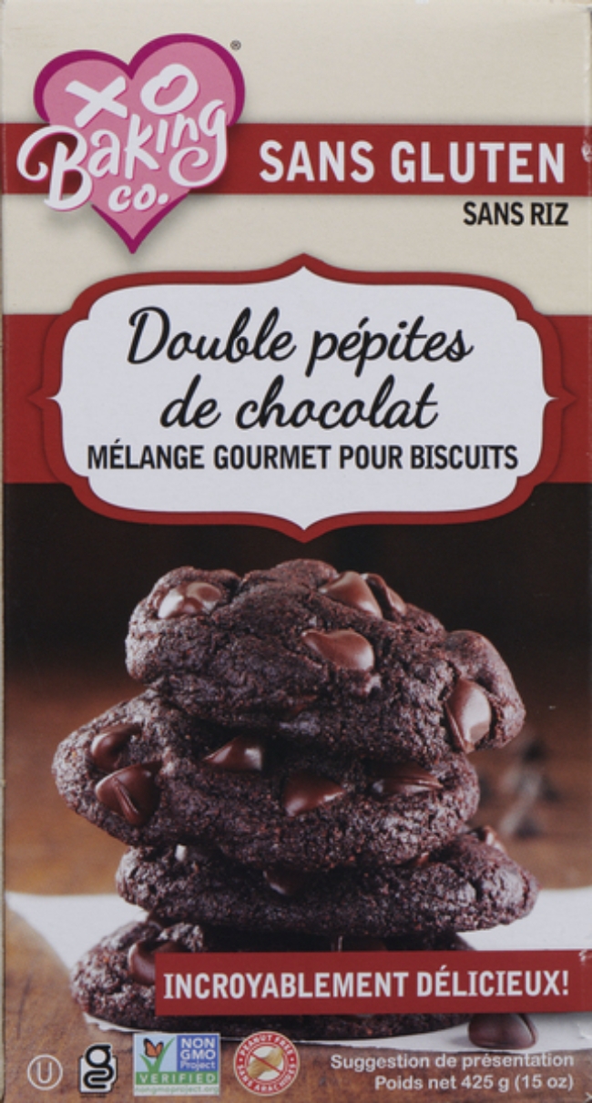 Gluten Free Double Chocolate Chip Cookie Mix