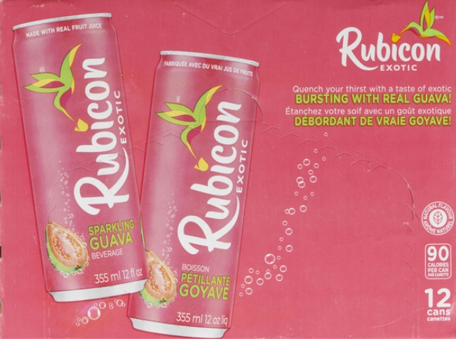 Exotic Sparkling Guava Drink