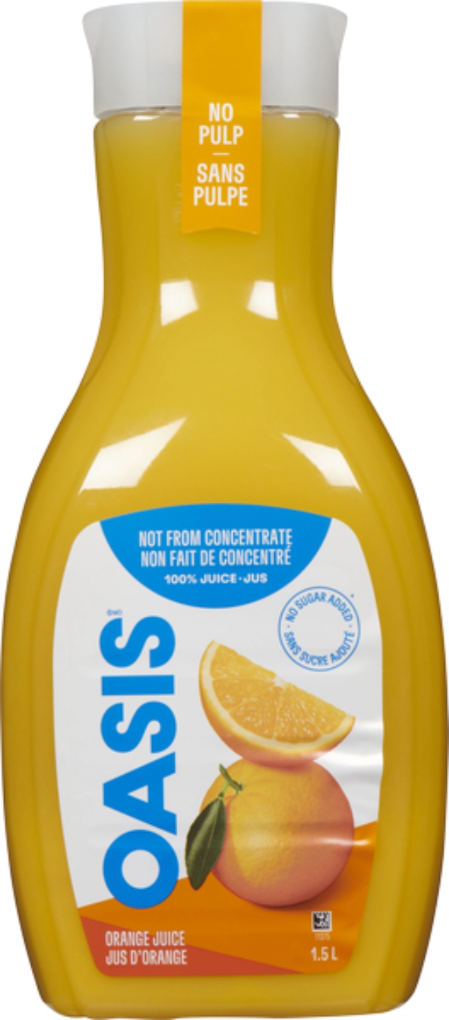 OASIS ORANGE NO PULP NFC JUICE