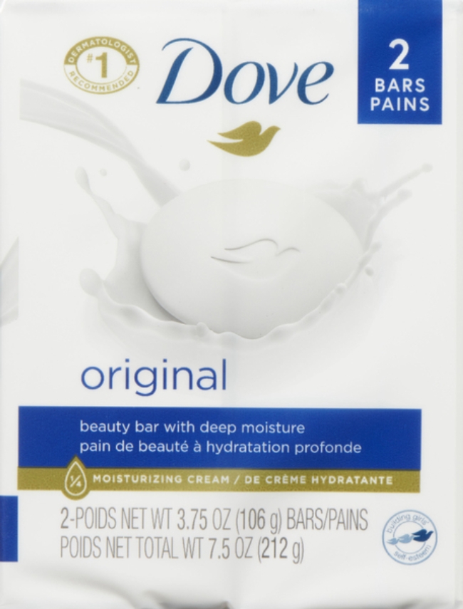 SOAP BAR WHITE MOIST.