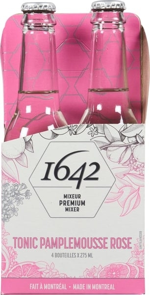 Pink Grapefruit Tonic Water