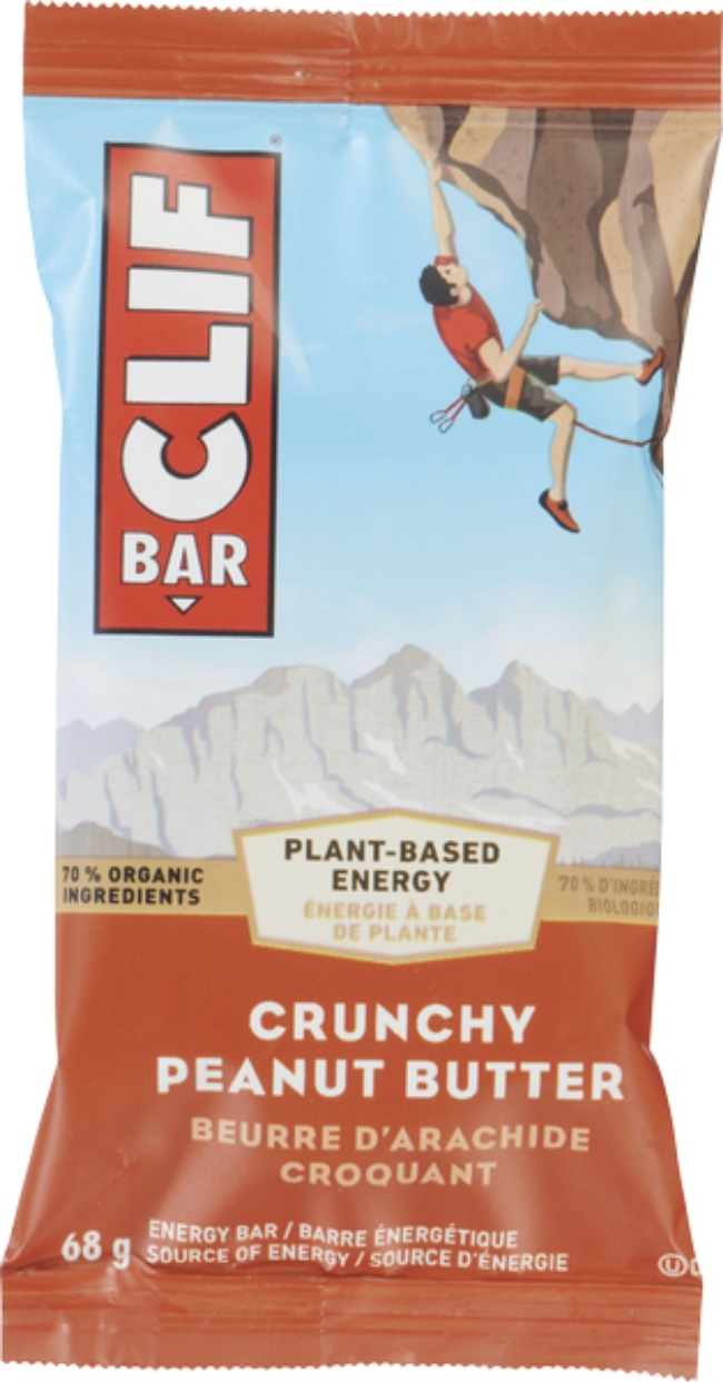 Crunchy Peanut Butter Energy Bar