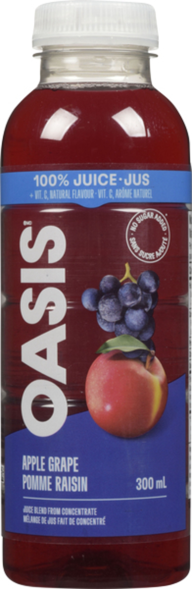 JUICE APPLE/GRAPE PLASTIC