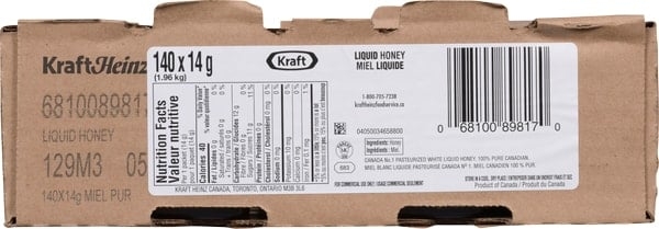 Gluten Free Honey Liquid - Portion Pack