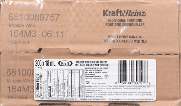 Original Salad Dressing - Portion Pack