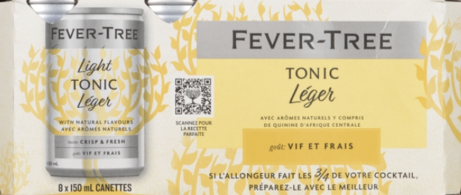 150 mL Refreshingly Light Tonic Water