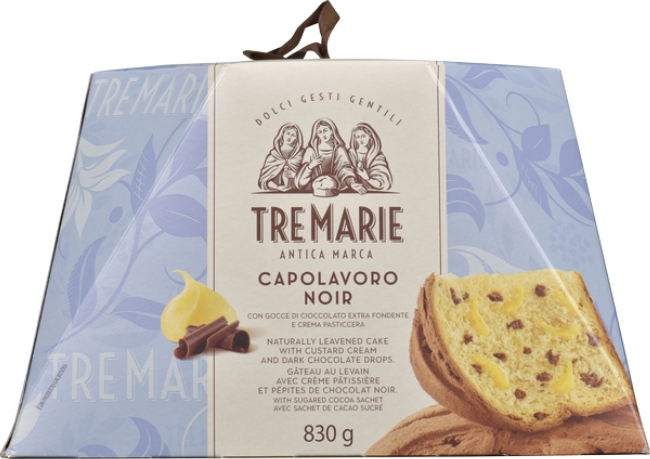 Panettone Capo Noir and Cream
