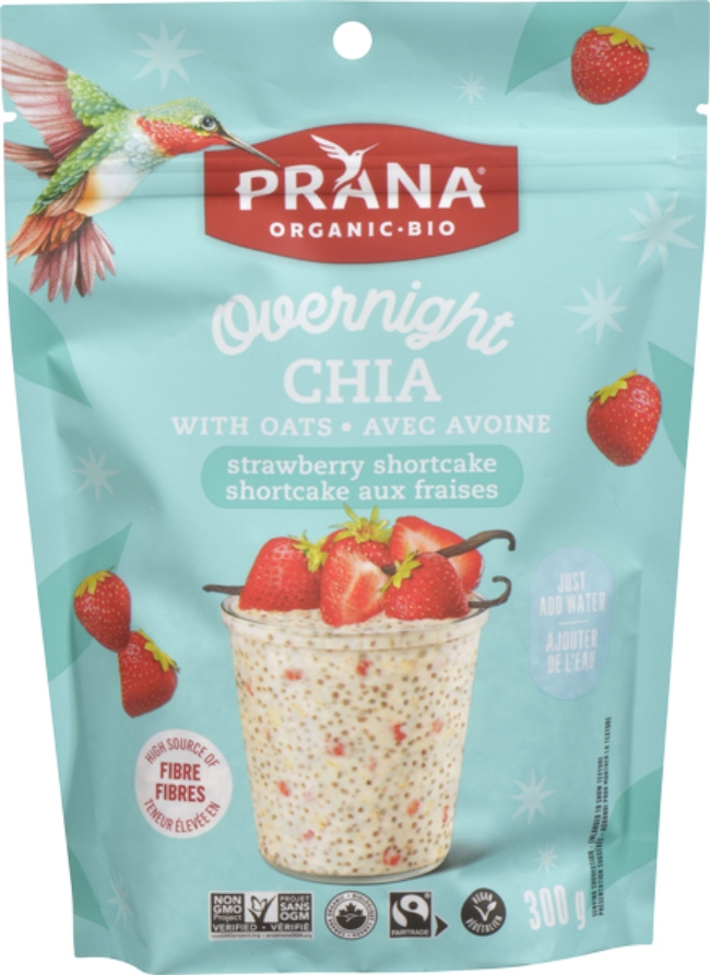 Overnight Chia with Strawberry Shortcake - Family Size
