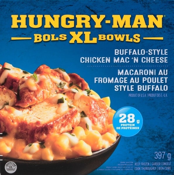 Buffalo Style Chicken Macaroni and Cheese XL Bowl