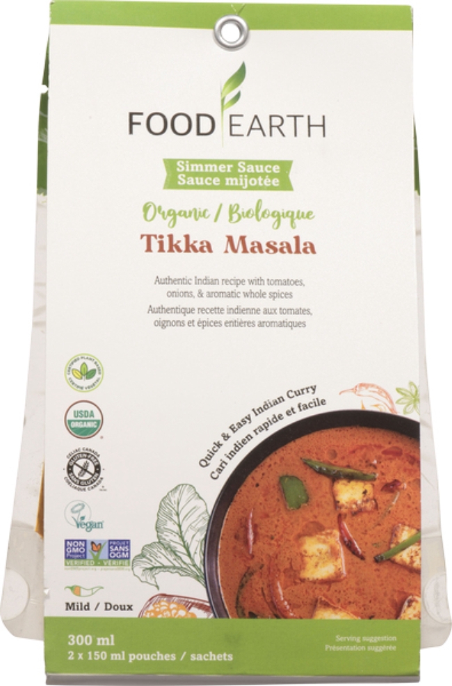 Organic Tikka Masala Simmer Sauce