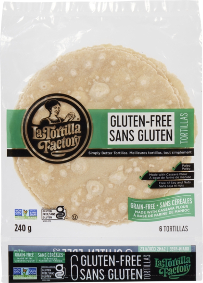 LTF GF CASSAVA TORTILLA
