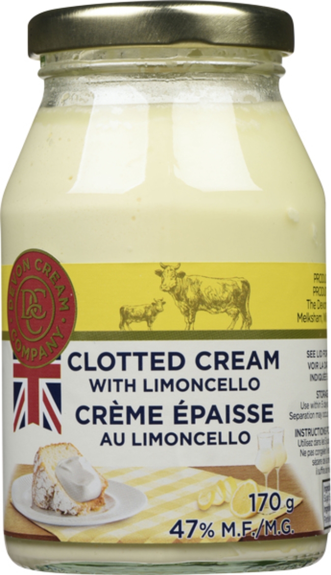 Clotted Cream with Limoncello